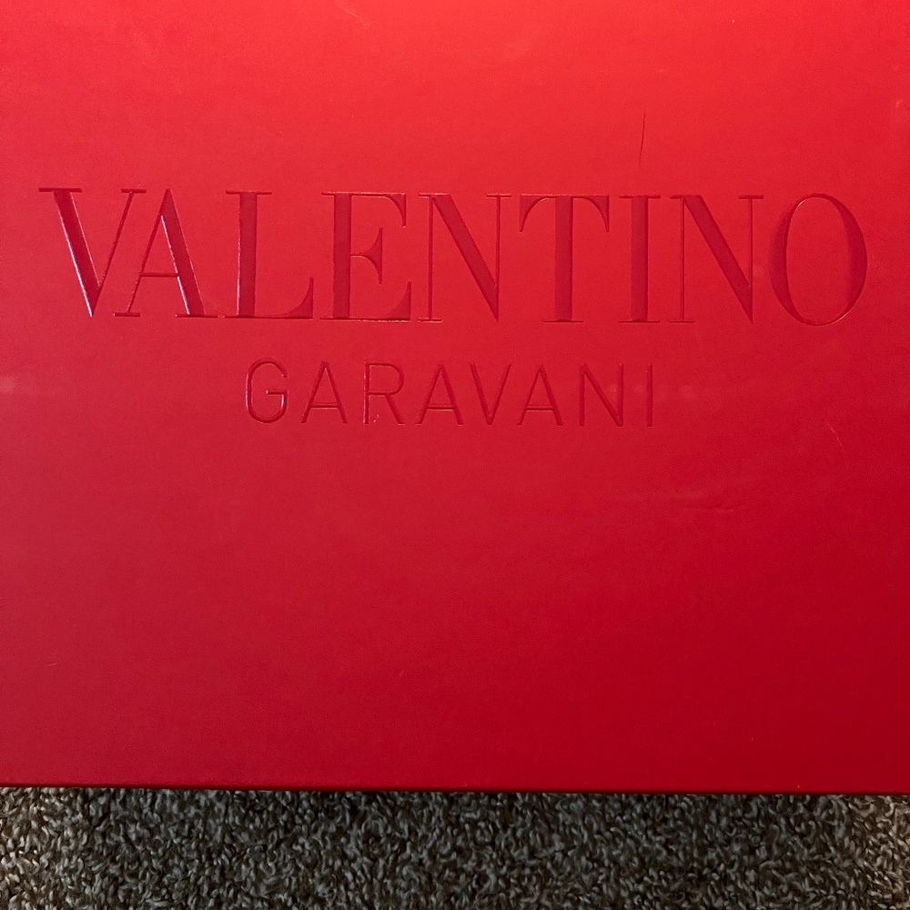 Valentino cream wedges